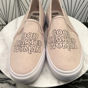 Keds x The Bee & The Fox collab slip ons